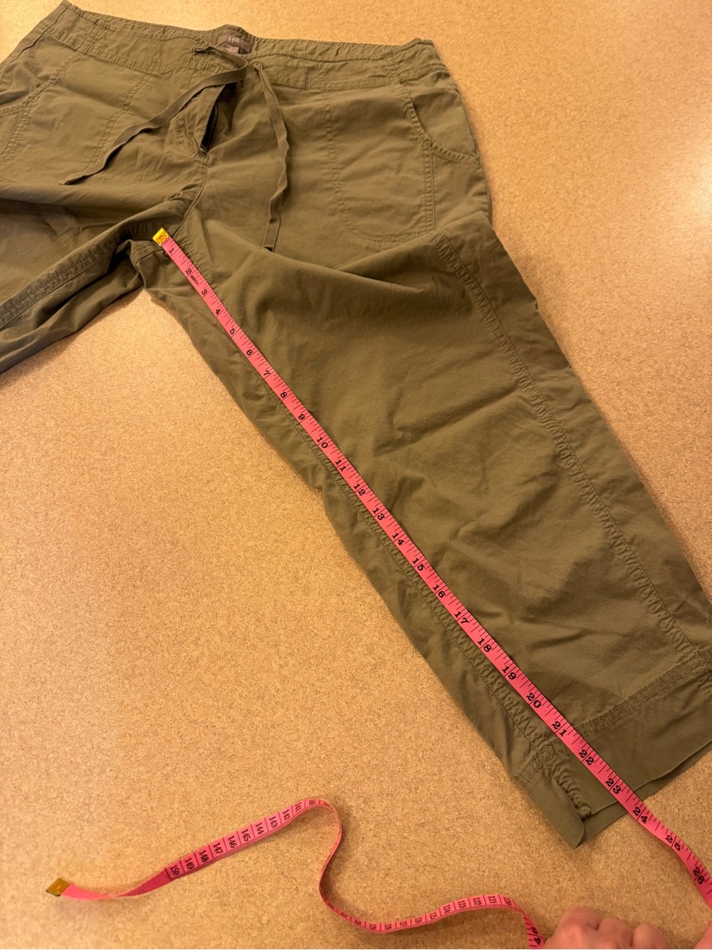 J. Jill Olive Green Stretch Pants - Picture 5 of 6